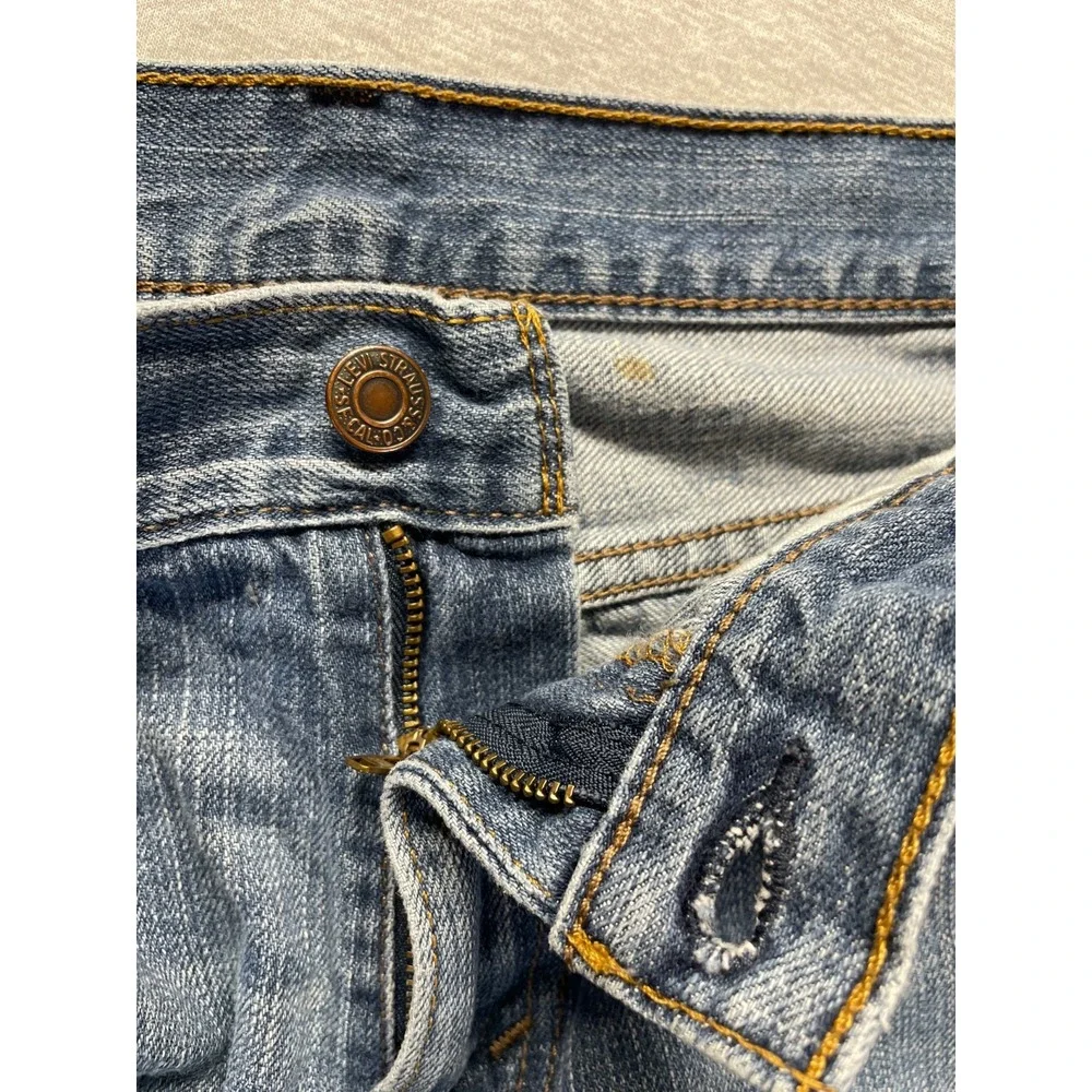 Levi's 527 Slim Fit Bootcut Leg Jeans Men 30x32 (Fits 29x30.5) Blue Denim Cotton